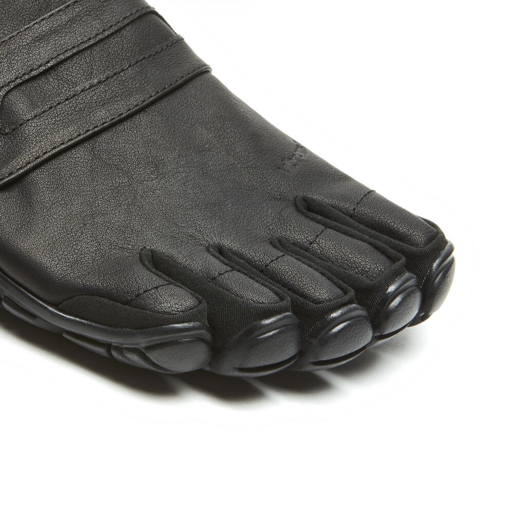 Vibram FiveFingers Heren Cvt-Leather - Barefoot Schoenen Zwart - 127089GCD